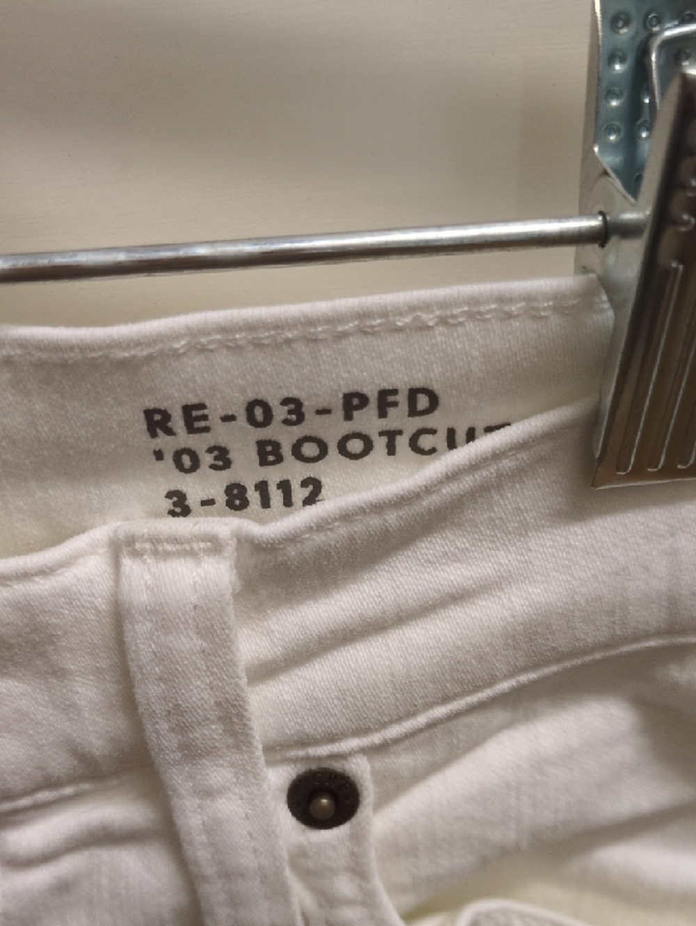 J. Crew White Bootcut Jeans - Women's Size 23P, Like New - Picture 4 of 6
